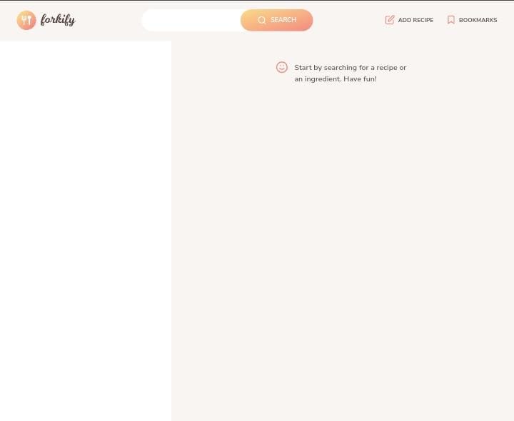 Forkify Web